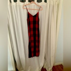 Old navy, small buffalo checked dress